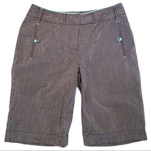 Cutter & Buck Annika Striped Golf Shorts Sz 8
